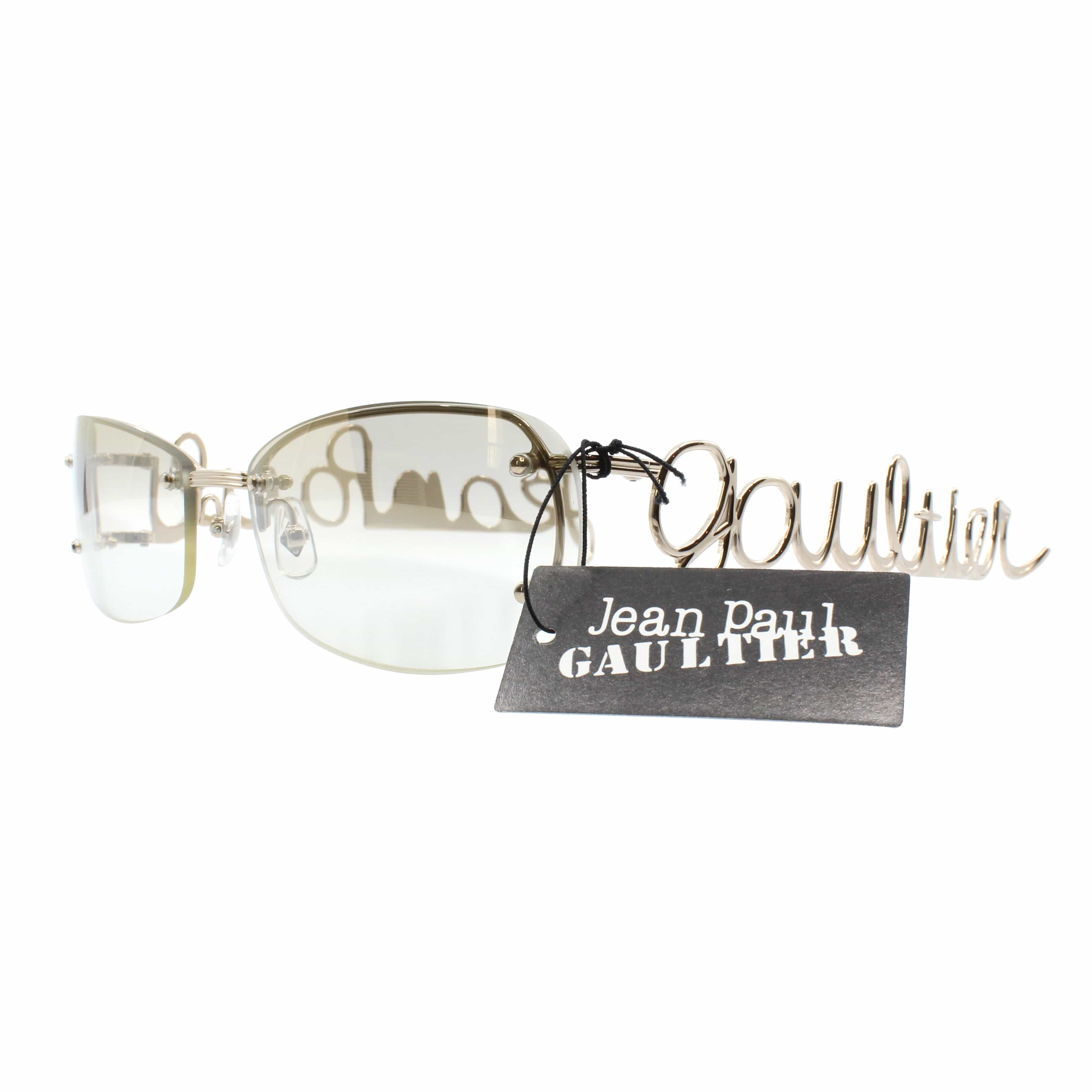 Gold Vintage Jean Paul Gaultier 56-0079 Sunglasses