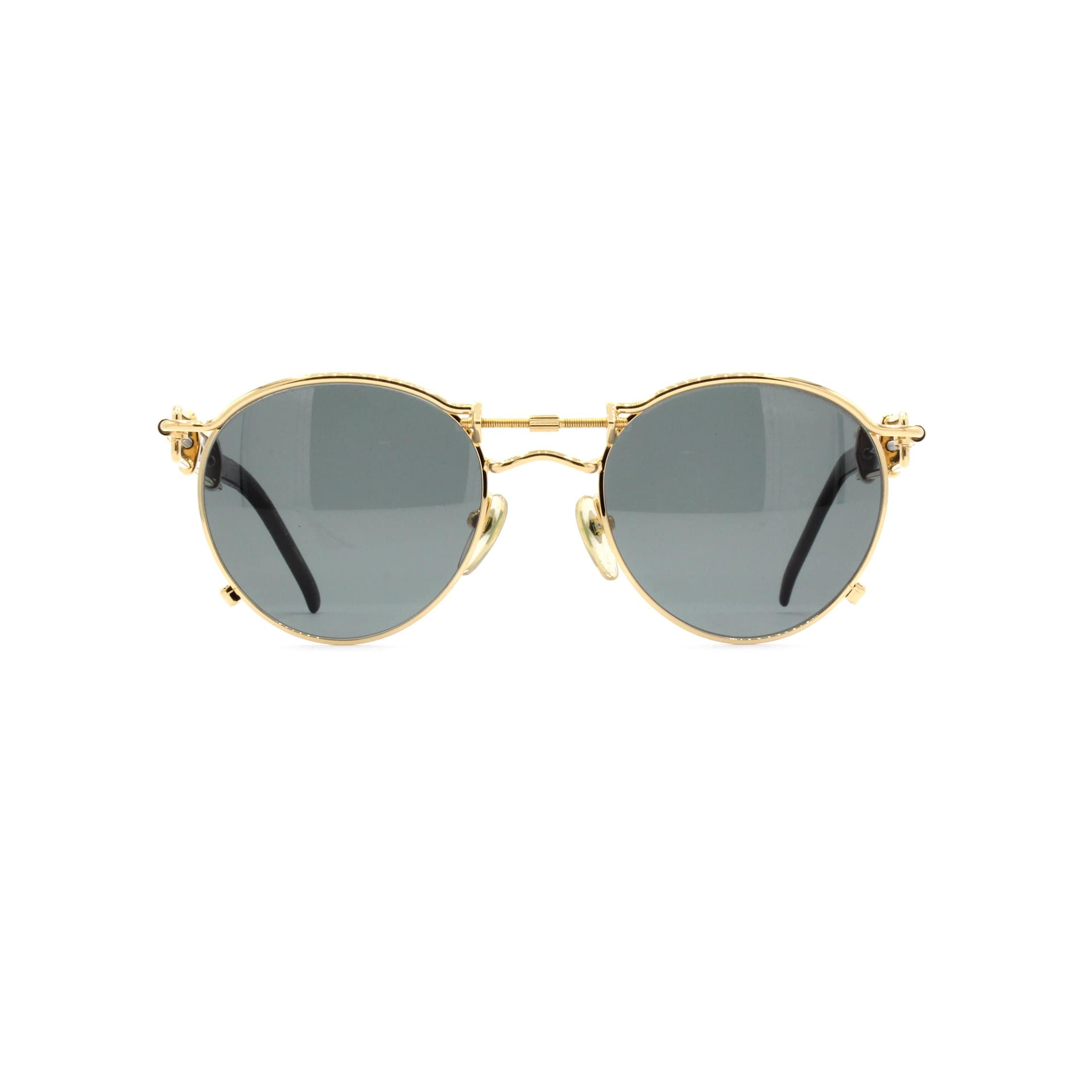 Gold Vintage Jean Paul Gaultier 56-0174 Sunglasses