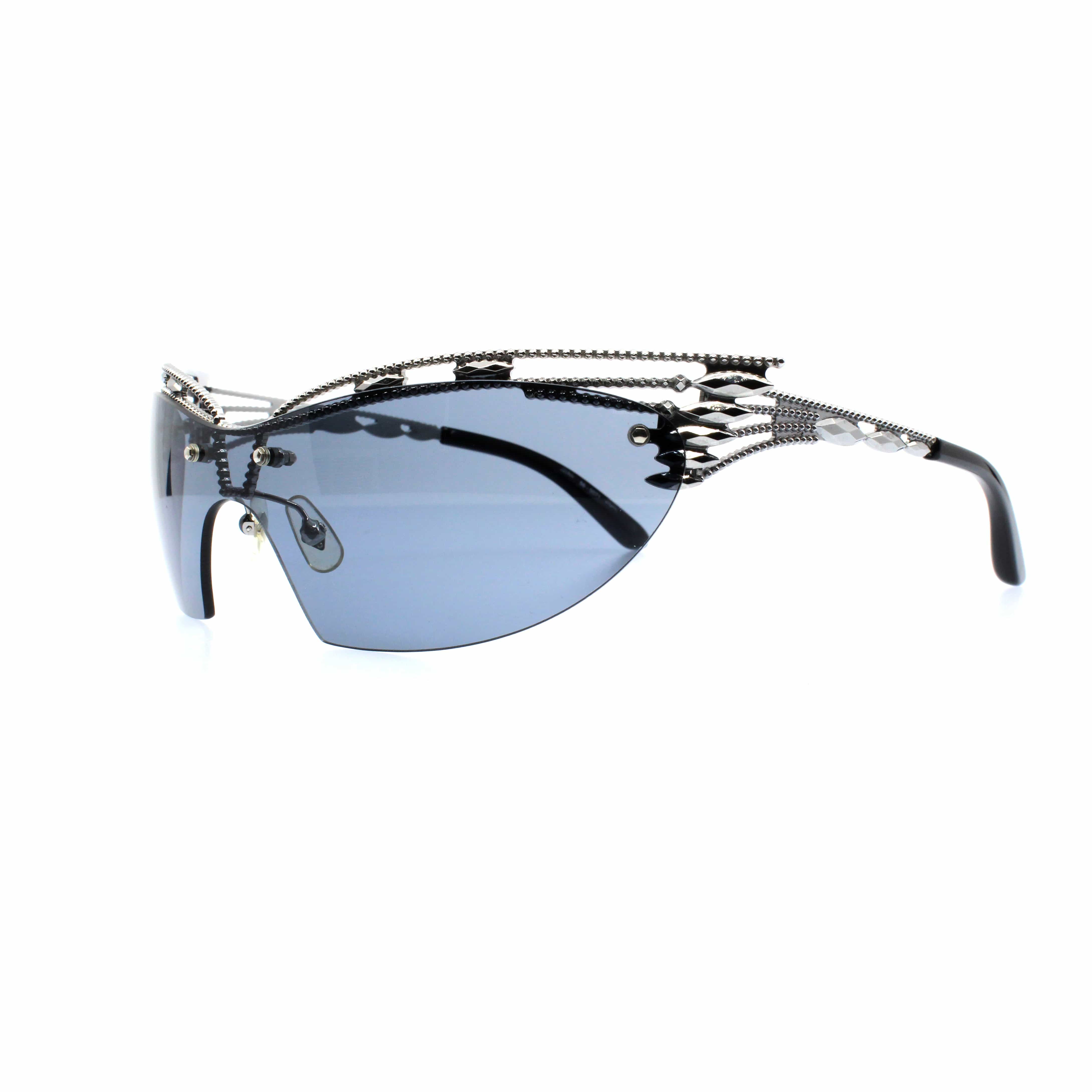 Silver Vintage Jean Paul Gaultier 56-0071 Sunglasses